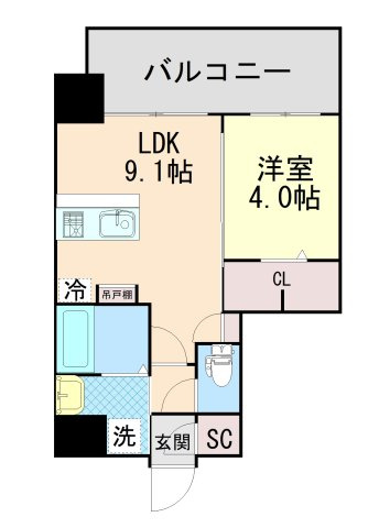 ＮＥコート甲南町の間取り