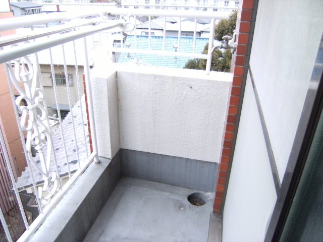 クレール曽根のバルコニー