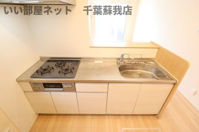 アメニティーなかにしⅣのキッチン|キッチンでお料理をお楽しみください