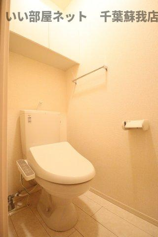 アメニティーなかにしⅣのトイレ|シンプルで使いやすいトイレです