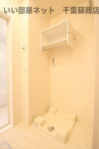 アメニティーなかにしⅣの洗面所|洗濯機置場