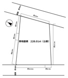 朝霧東町1丁目土地の画像