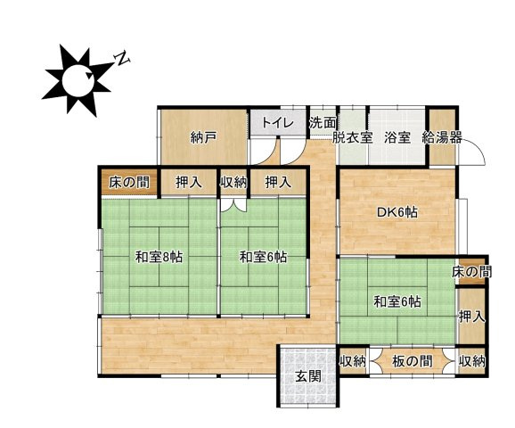 伊那市御園　中古住宅