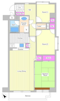 【間取り】 | ライオンズマンション淵野辺