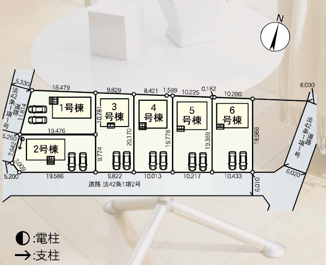 茨城町前田第6　新築戸建　2号棟の区画図