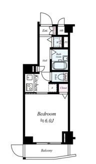 【間取り】 | エルミタージュ南阿佐ヶ谷弐番館 | 間取りです。