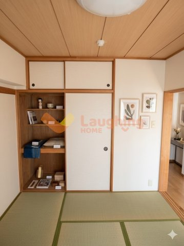 ライオンズマンションMAXIM櫛原の和室|（モデルルーム風に加工しております。）