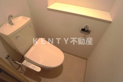 【トイレ】 | ソレイユ | 落ち着いた色調のトイレです