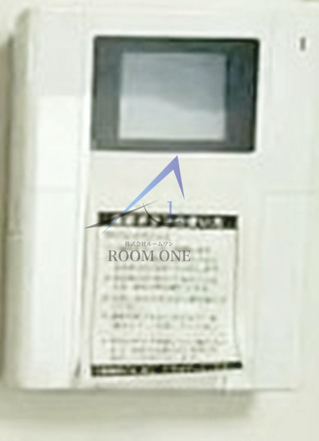 フェリスクローマの設備|モニター付きインターホンです。