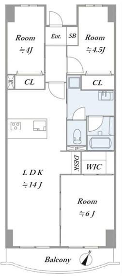 グリーンコーポ千寿１号棟の間取り|ドキドキの新生活も、安心してスタート。ぴったりの住まいを見つけませんか？クランディアが一緒に住まい選びをサポートします‼　まずは、お気軽にお問合せください　＃クランディア