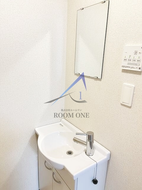 アイコート経堂の洗面所|洗面台です。