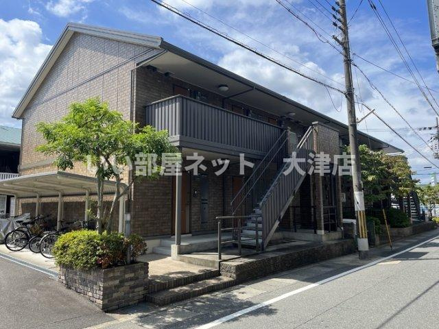 スタシオン東野・アクシス　Ａ棟の外観