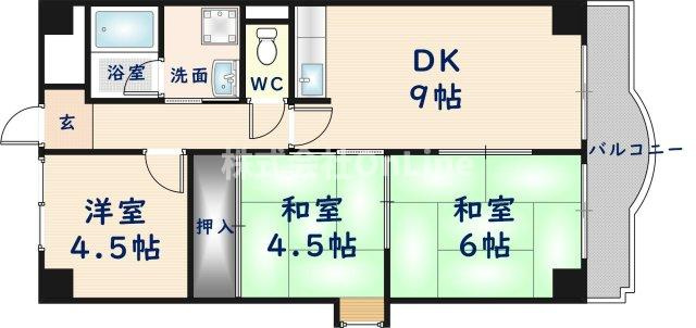 【間取り】 | ドミソレイユ