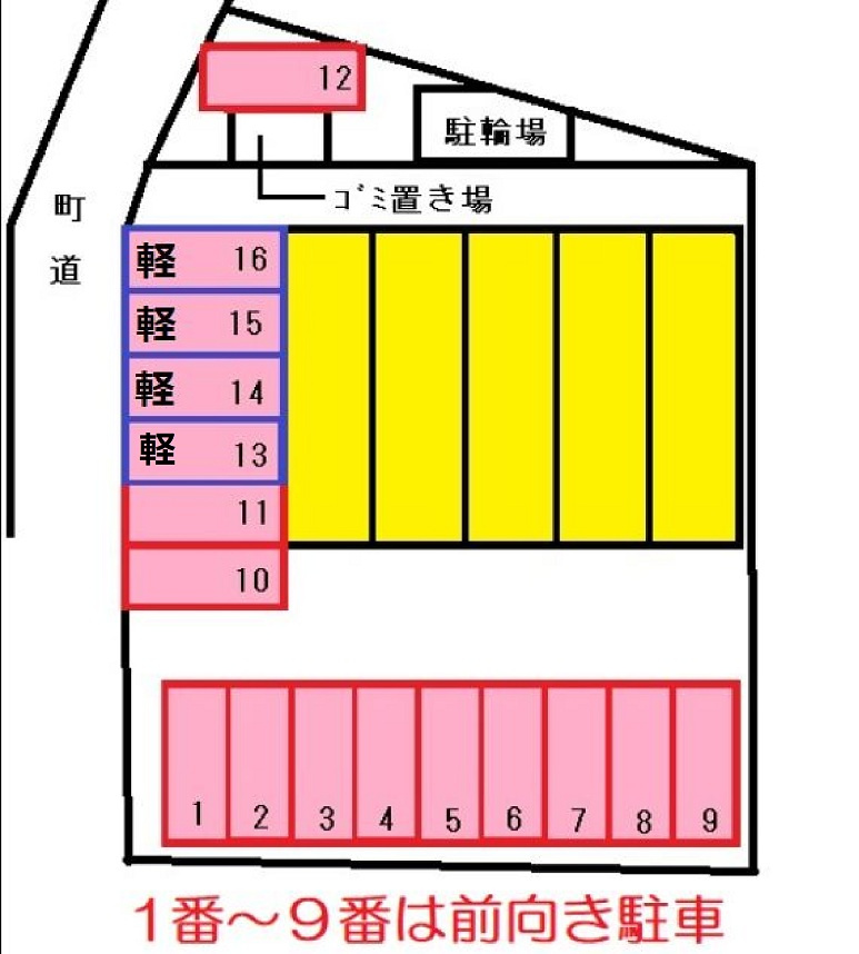 LaLaChanceの区画図
