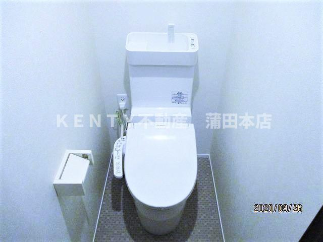 【トイレ】 | グランビューノ荏原 | 落ち着いた色調のトイレです