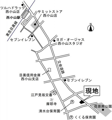 【地図】 | グランビューノ荏原
