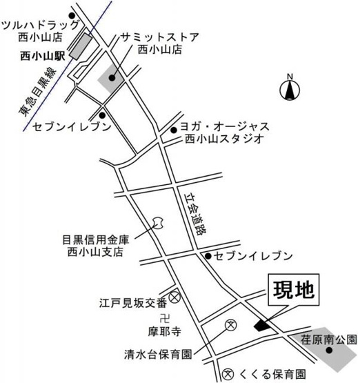 【地図】 | グランビューノ荏原