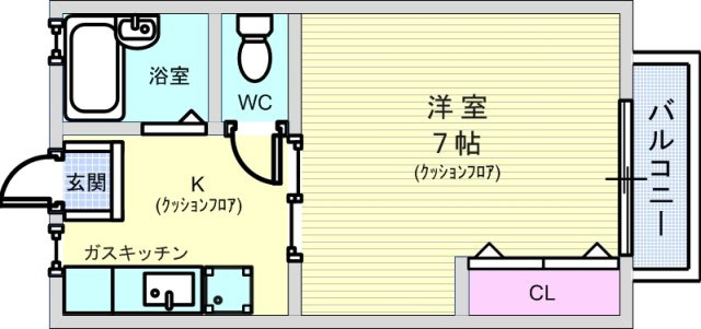 ラルーチェの間取り