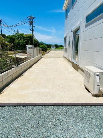 リーブルガーデン／合志市野々島／１号棟の庭