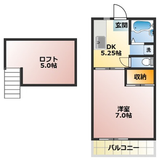 【間取り】 | シャトーヤジ1
