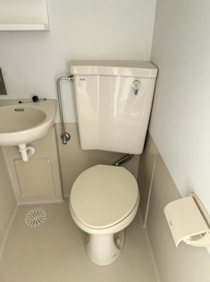 【トイレ】 | ハイツトーカンドー | ※同建物ほかのお部屋の写真です。