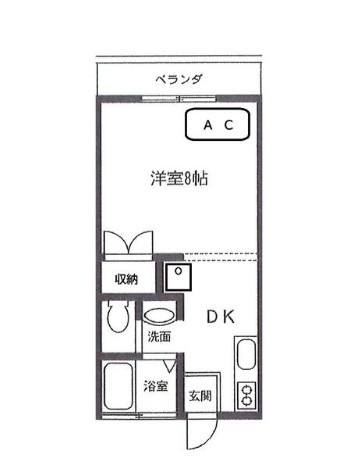 セントヒルズ五香Ａの間取り