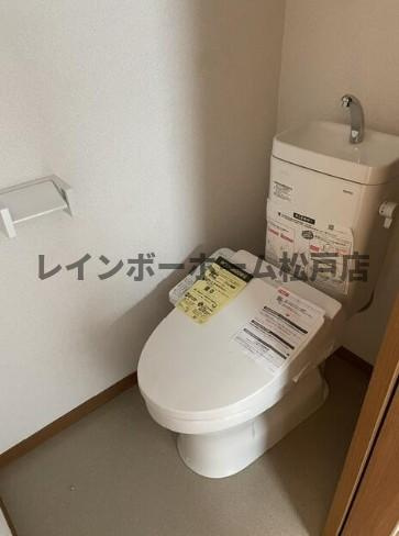 セントヒルズ五香Ａのトイレ|落ち着いたトイレです