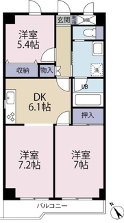 【間取り】 | コモド相模原 | 間取りです。