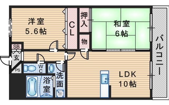 ラミティエの間取り