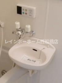 ヴィラアベニューの洗面所
