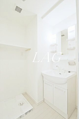 【洗面所】 | シャルテ堀切 | 独立洗面台です。