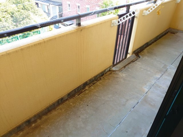 ラポール西緑丘のバルコニー