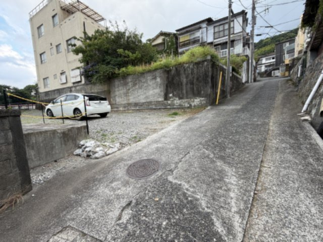 熱海市　桜木町の前面道路含む現地写真