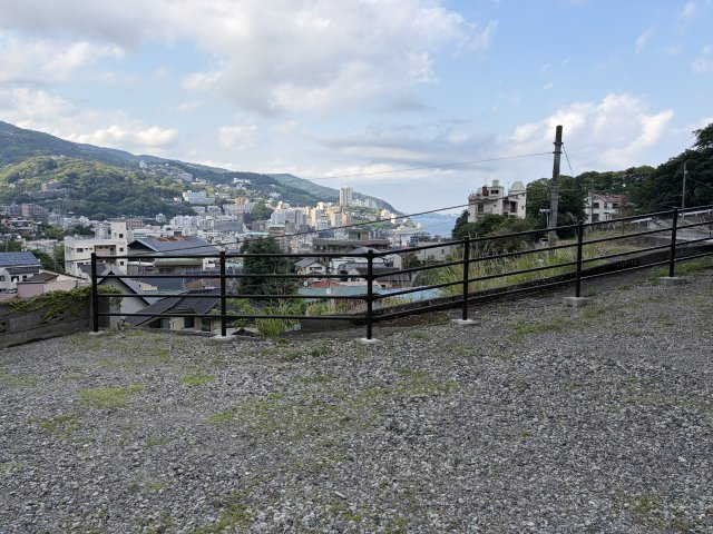 熱海市　桜木町の展望
