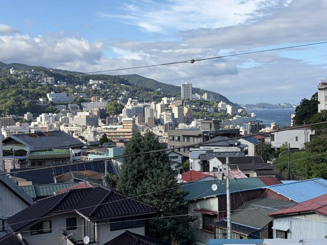 熱海市　桜木町の展望