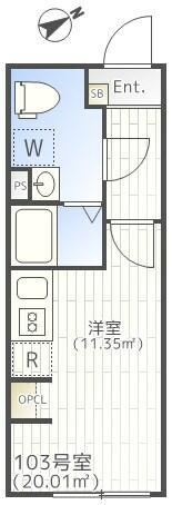 【間取り】 | ＴＨＥ　ＰＡＲＫ　ＥＸＩＡ　大崎
