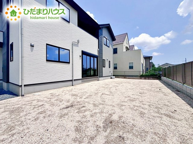 【庭】 | 水戸市住吉町5期　新築戸建 | 広々お庭でBBQなど♪