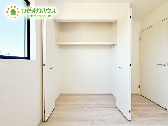【収納】 | 水戸市住吉町5期　新築戸建 | たっぷり収納いただけるので、毎日のコーディネートも楽しくなります♪