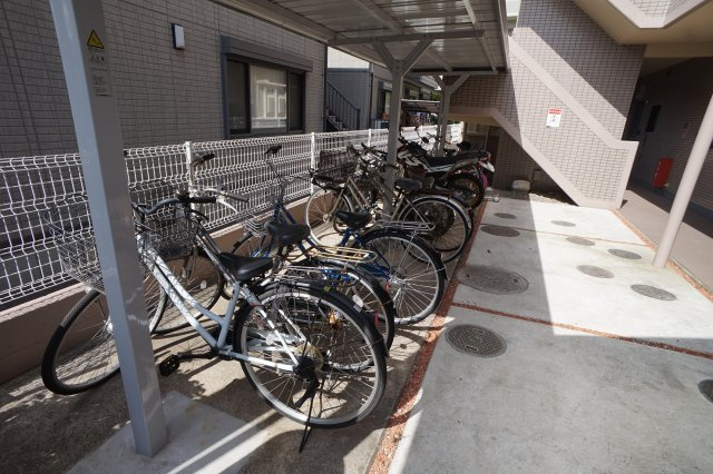 アプリーレ津田沼のその他共用部分|自転車置き場です