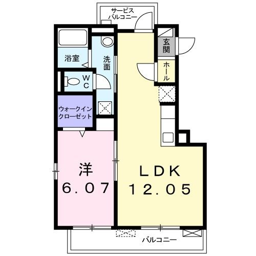 ブリーロの間取り