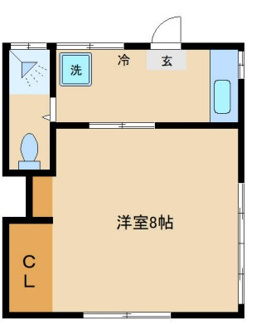 【間取り】 | 目黒グリーンヴィラ | 間取りです。