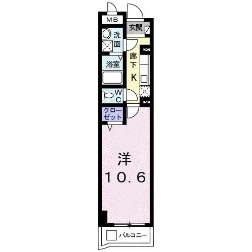 カーサ　ドルチェの間取り