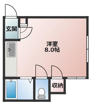 【間取り】 | N43クラブハウスB | 間取りです