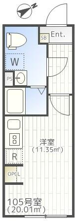 【間取り】 | ＴＨＥ　ＰＡＲＫ　ＥＸＩＡ　大崎