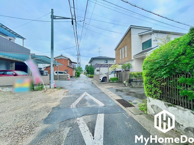 守山区大字中志段味字西原の前面道路含む現地写真