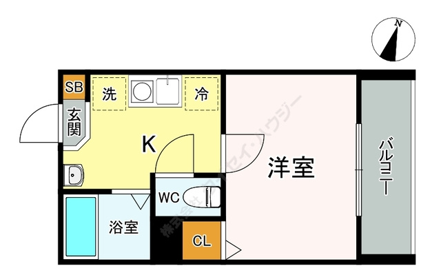 メルディア相模原の間取り