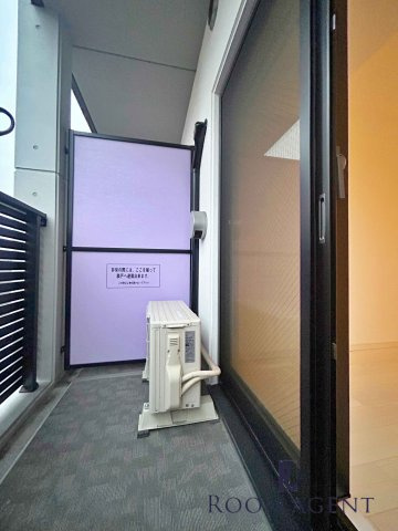プライマル名古屋今池のバルコニー