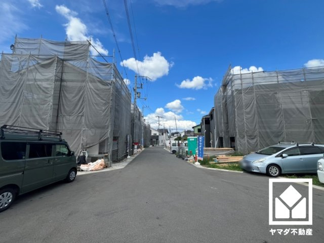 京田辺市薪　第9の前面道路含む現地写真|9月5日　現地写真更新