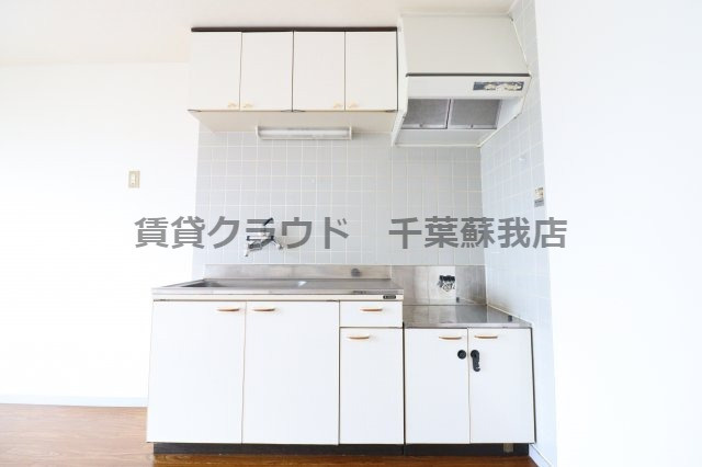 鵜の森ビルのキッチン|ガスコンロ2口設置可能です！