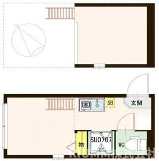 【間取り】 | ハーモニーテラス 南長崎Ⅳ